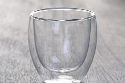 400Coffee or Tea Glass Mugs Drinking Glasses Double Walled Thermo (2)