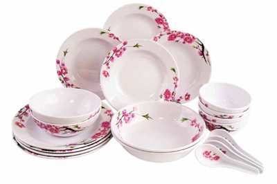 400Melamine dinner set personalized home beautiful tableware (3)