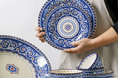 400New Desgin Ceramic Plates Sets Dinner Set (5)