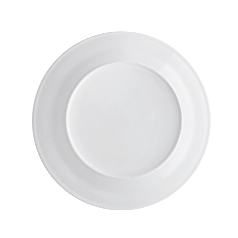 Ceramic Cheap Bulk White Custom Printed Dinner Plates