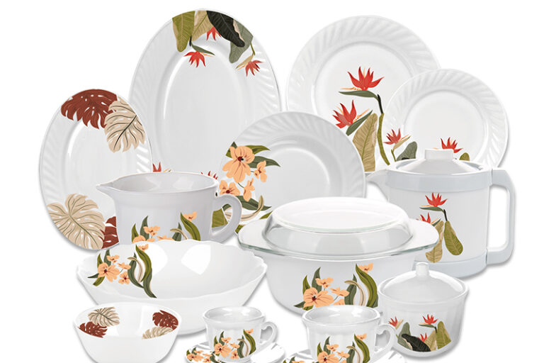 Cheap decor opal glassware tableware (5)