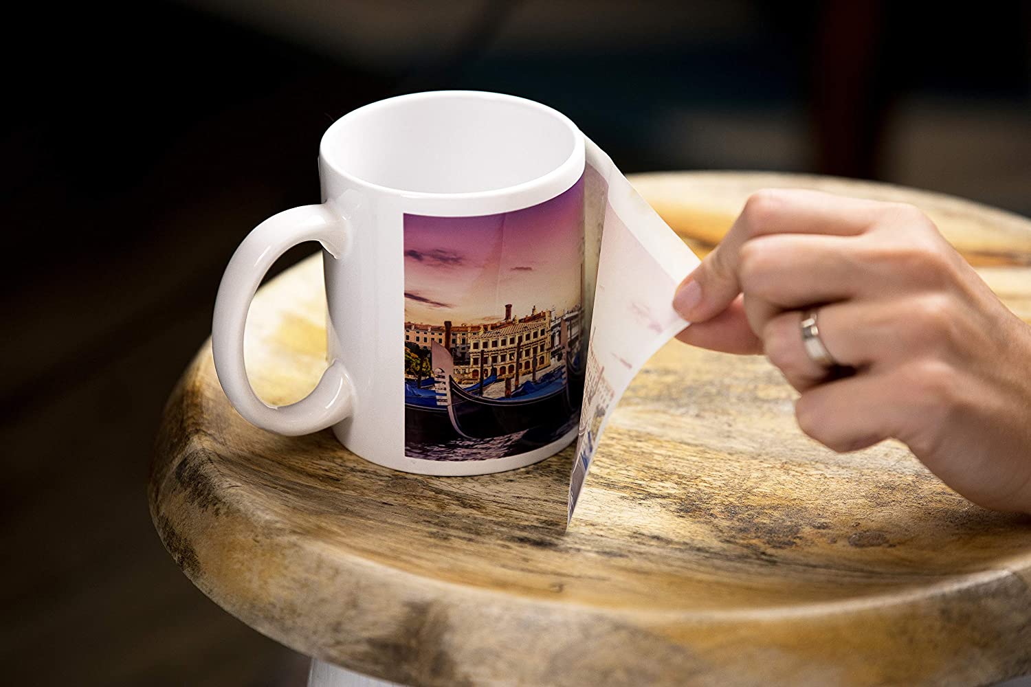 Custom luxury blanks ceramic simple mug coffee cup