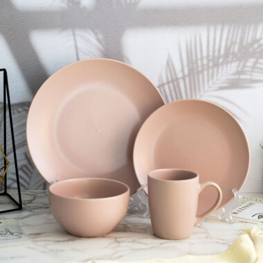 Colorful Ceramic Dinner Set for Home Use – Wholesale Vibrant Tableware