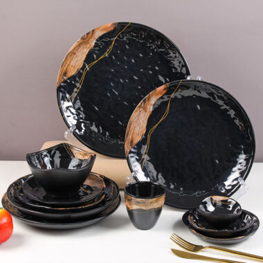 Classic Melamine Crockery Dinnerware with Timeless Design