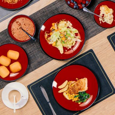 Classic Melamine Crockery Dinnerware with Timeless Design