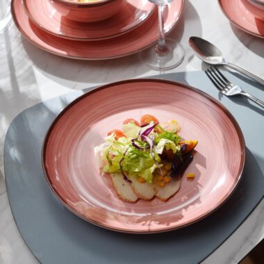 Reusable Melamine Crockery Dinnerware Set for Modern Dining