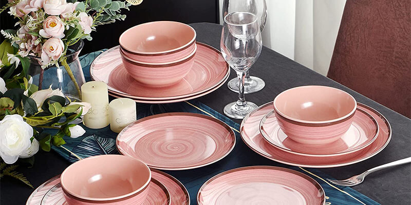 Reusable Melamine Crockery Dinnerware Set for Modern Dining