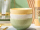 Nordic minimalist ceramic ramen bowl with wide design