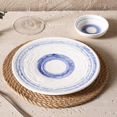 Japanese retro ceramic crockery plates and dishes