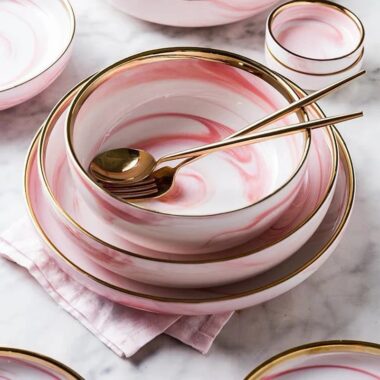 Nordic Style Crockery Dinner Set – Minimalist Modern Design