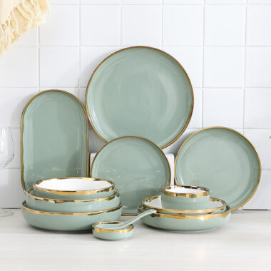 Nordic Style Crockery Dinner Set – Minimalist Modern Design