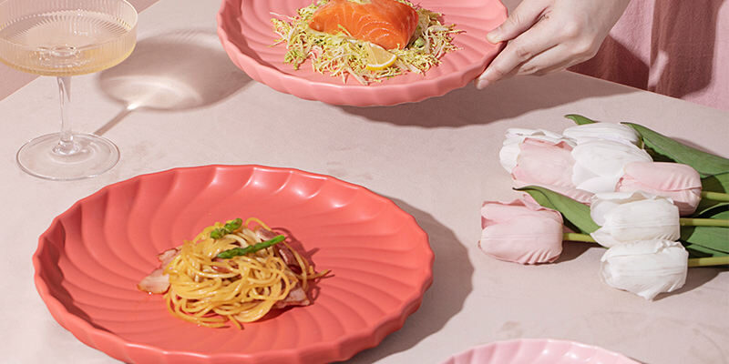 Nordic-style creative crockery plates for modern homes