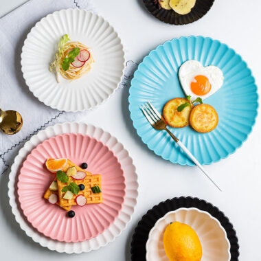 Nordic-style creative crockery plates for modern homes