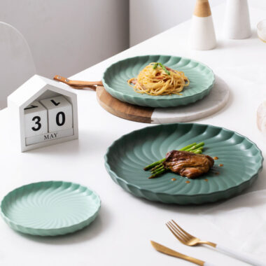 Nordic-style creative crockery plates for modern homes