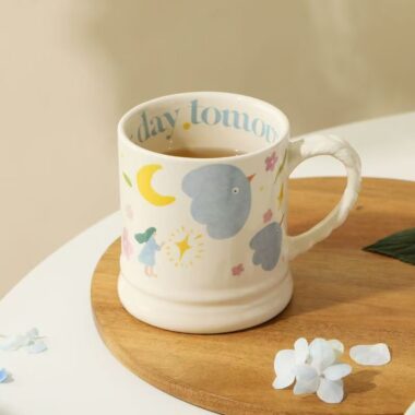 Cute large-capacity home ceramic mugs crockery