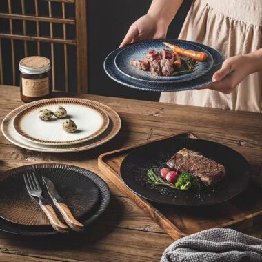 Creative Japanese-style breakfast plates & dishes crockery