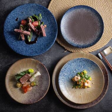 Creative Japanese-style breakfast plates & dishes crockery