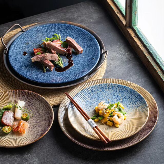 Creative Japanese-style breakfast plates & dishes crockery