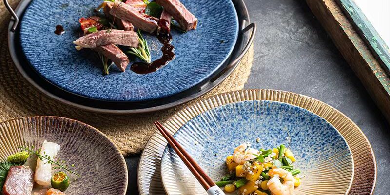 Creative Japanese-style breakfast plates & dishes crockery