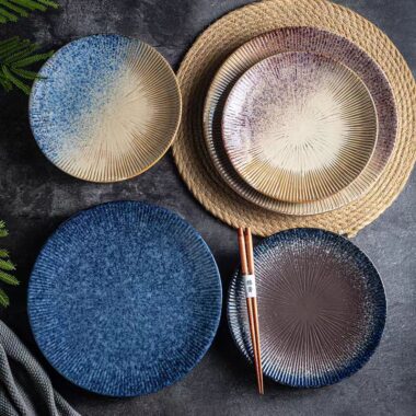 Creative Japanese-style breakfast plates & dishes crockery