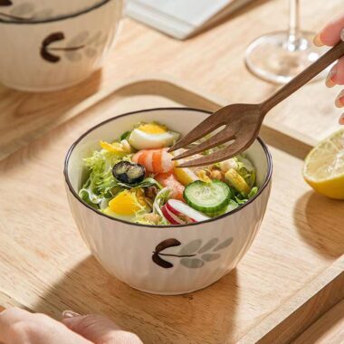 Underglaze color ceramic bowls crockery for home use