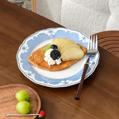 European ceramic crockery dessert plates for home dining