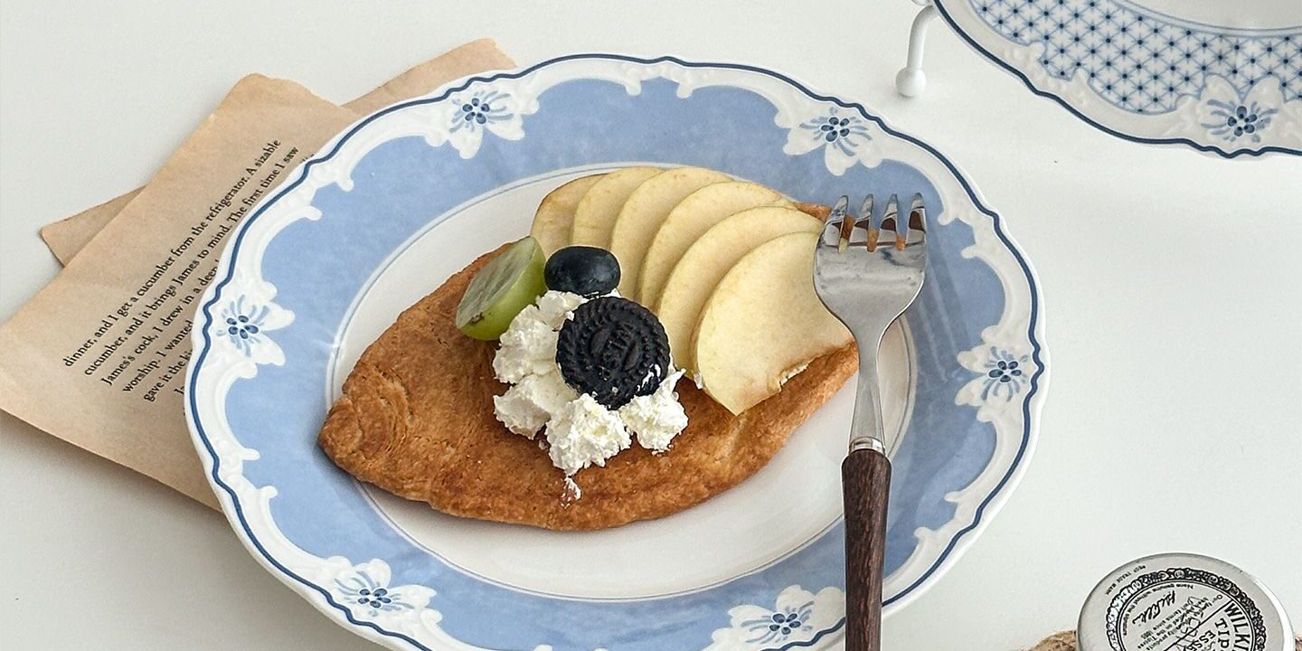 European ceramic crockery dessert plates for home dining