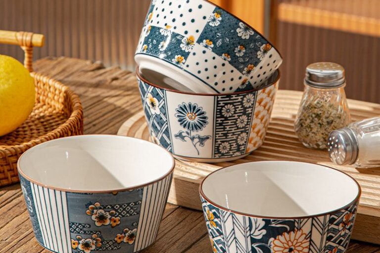 Japanese Aesthetic Crockery Bowls (8) Japanese aesthetic ceramic crockery bowls for home dining