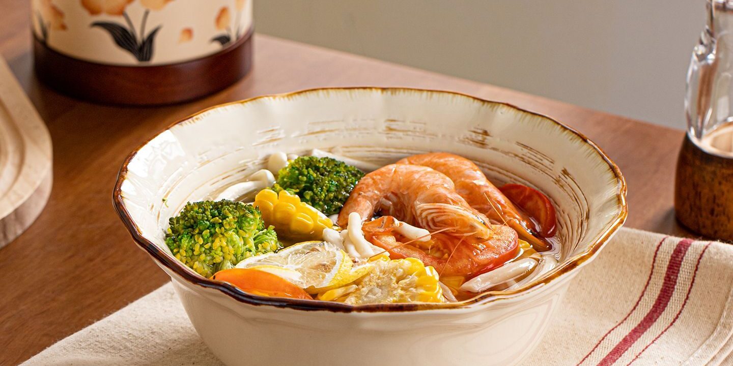 Japanese aesthetic ceramic crockery ramen and rice bowls