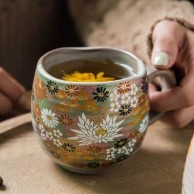 Japanese cat gift ceramic crockery coffee mugs for daily use