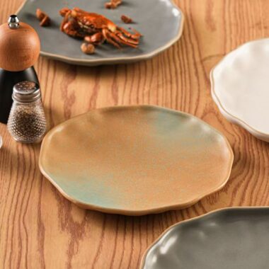 Japanese light luxury ceramic crockery pasta steak plates