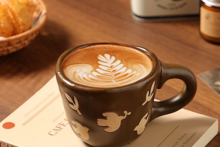 Vintage milk coffee ceramic crockery mugs for daily use