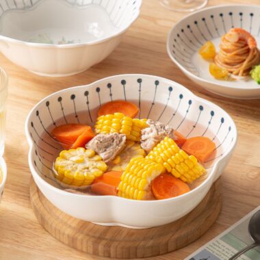 French underglaze luxury ceramic crockery dinner sets